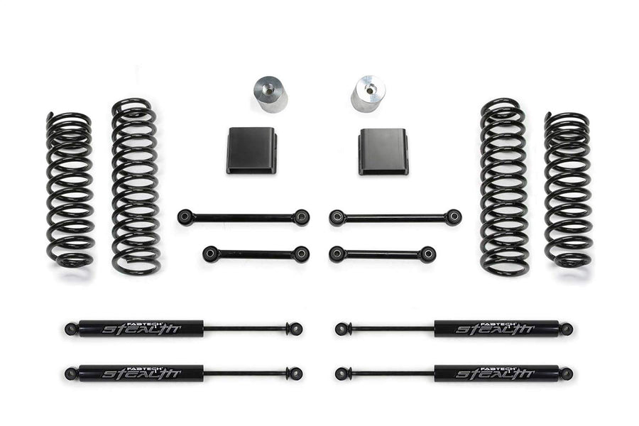 Fabtech Sport II K4163M Lift System 3 in. Lift w/Stealth For PN[FTS24243/FTS6349/FTS6333] Lift System