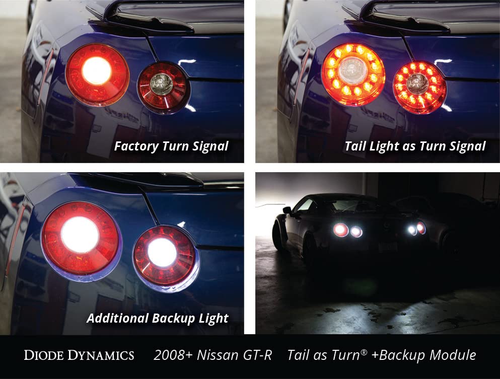 Diode Dynamics LED Module Tail as Turn® compatible with Nissan GT-R 2009-2021, Module Only