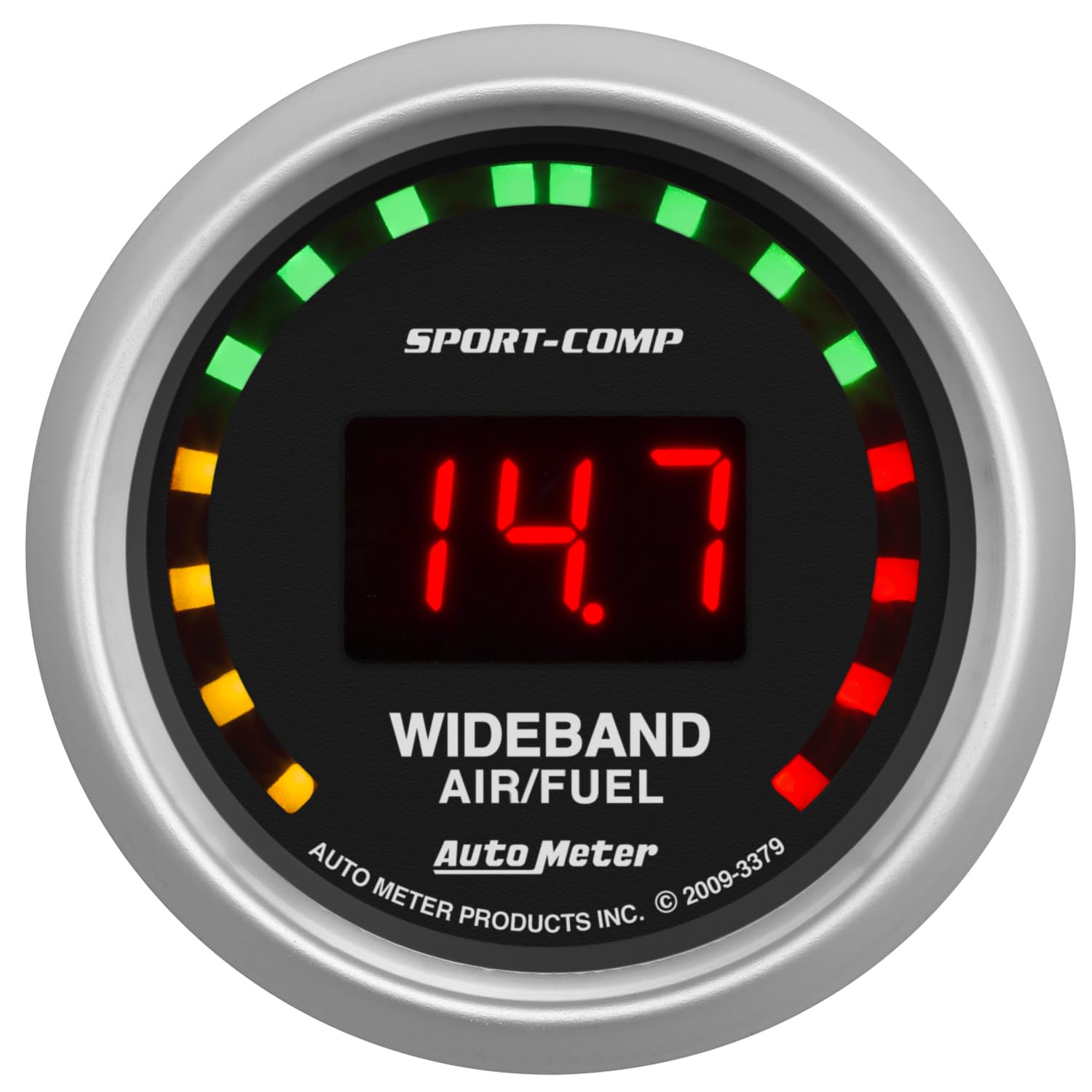 Auto Meter Sport-Comp 3379 Wide Band Air Fuel Ratio Kit,2.3125 in.