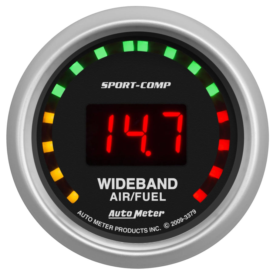 Auto Meter Sport-Comp 3379 Wide Band Air Fuel Ratio Kit,2.3125 in.
