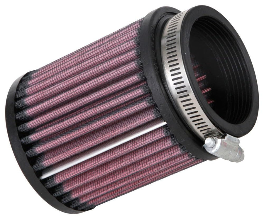 High-Flow K&N Original Lifetime Universal Clamp-On Air Filter: High Performance, Premium, Washable: Flange Diameter: 2.5 In, Filter Height: 4 In, Flange Length: 1 In, Shape: Round, RB-0700