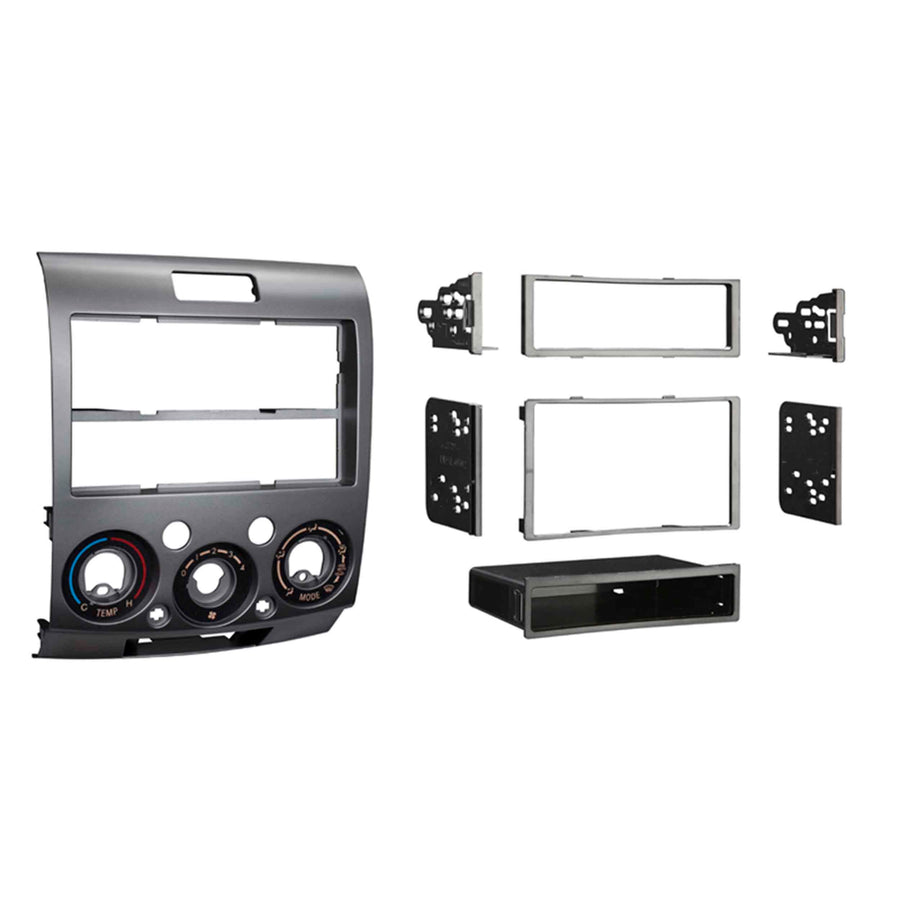 Mazda BT-50/Ford Ranger Metra 99-7517S ISO DIN Kit (Silver)