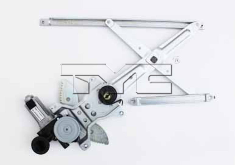 Scion XB TYC 660131 Front Passenger Side Replacement Power Window Regulator Assembly with Motor