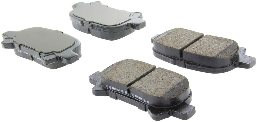 Rear StopTech 308.08280 Brake Pads with Shims and Hardware Street