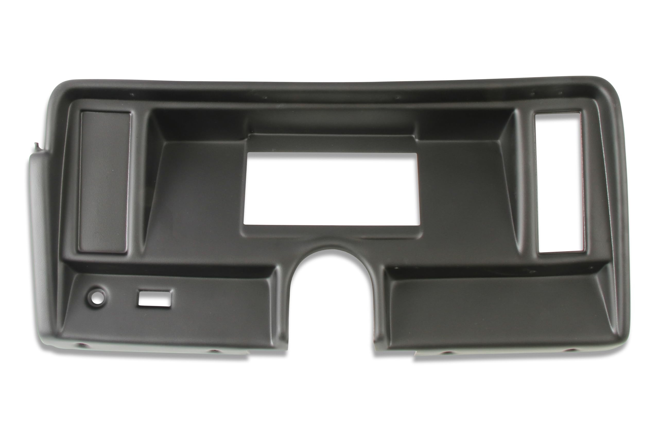 Dash Bezel Holley EFI 553-387 - with RH Vent Opening Only - Black
