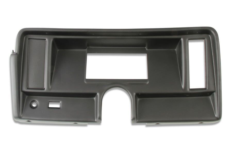 Dash Bezel Holley EFI 553-387 - with RH Vent Opening Only - Black