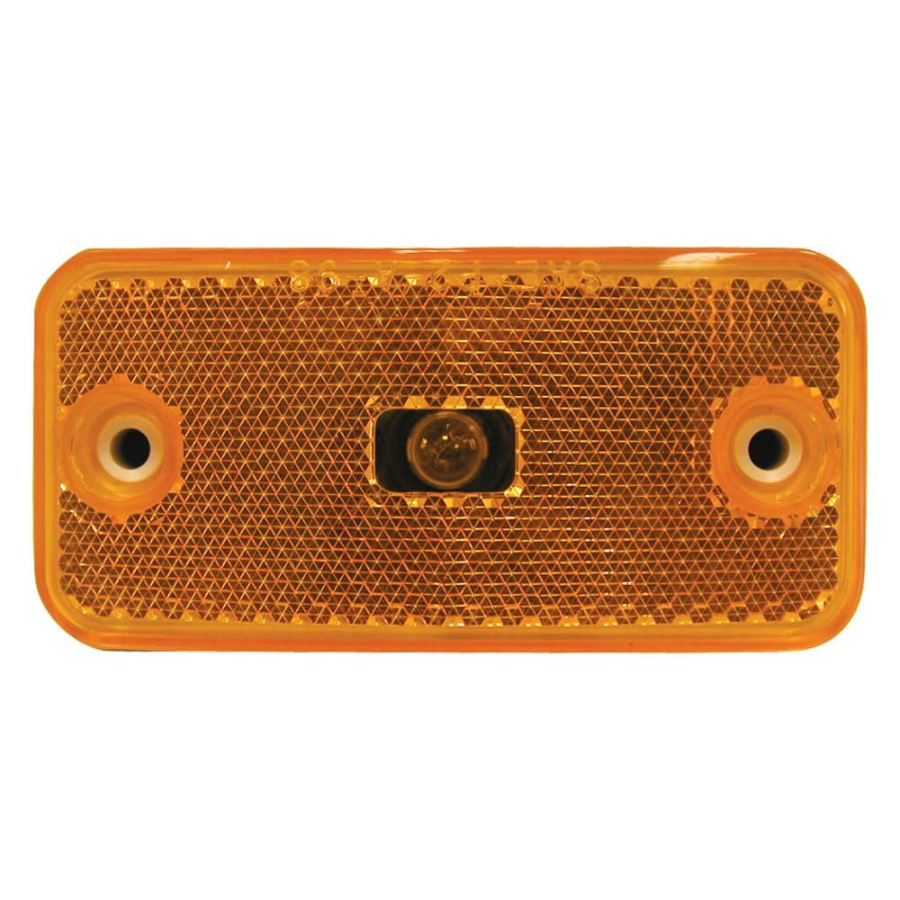 Amber Clearance/Marker Light (V2548A) with Reflex Peterson Manufacturing