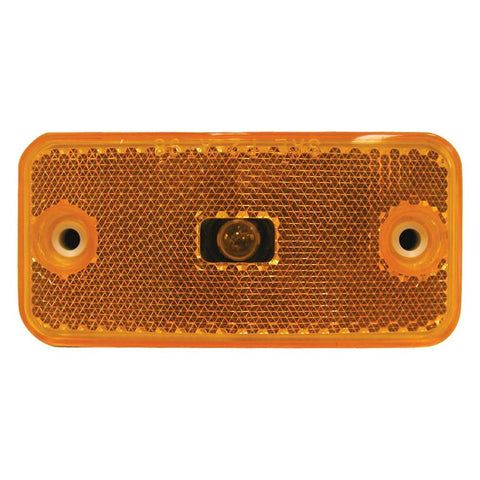 Amber Clearance/Marker Light (V2548A) with Reflex Peterson Manufacturing