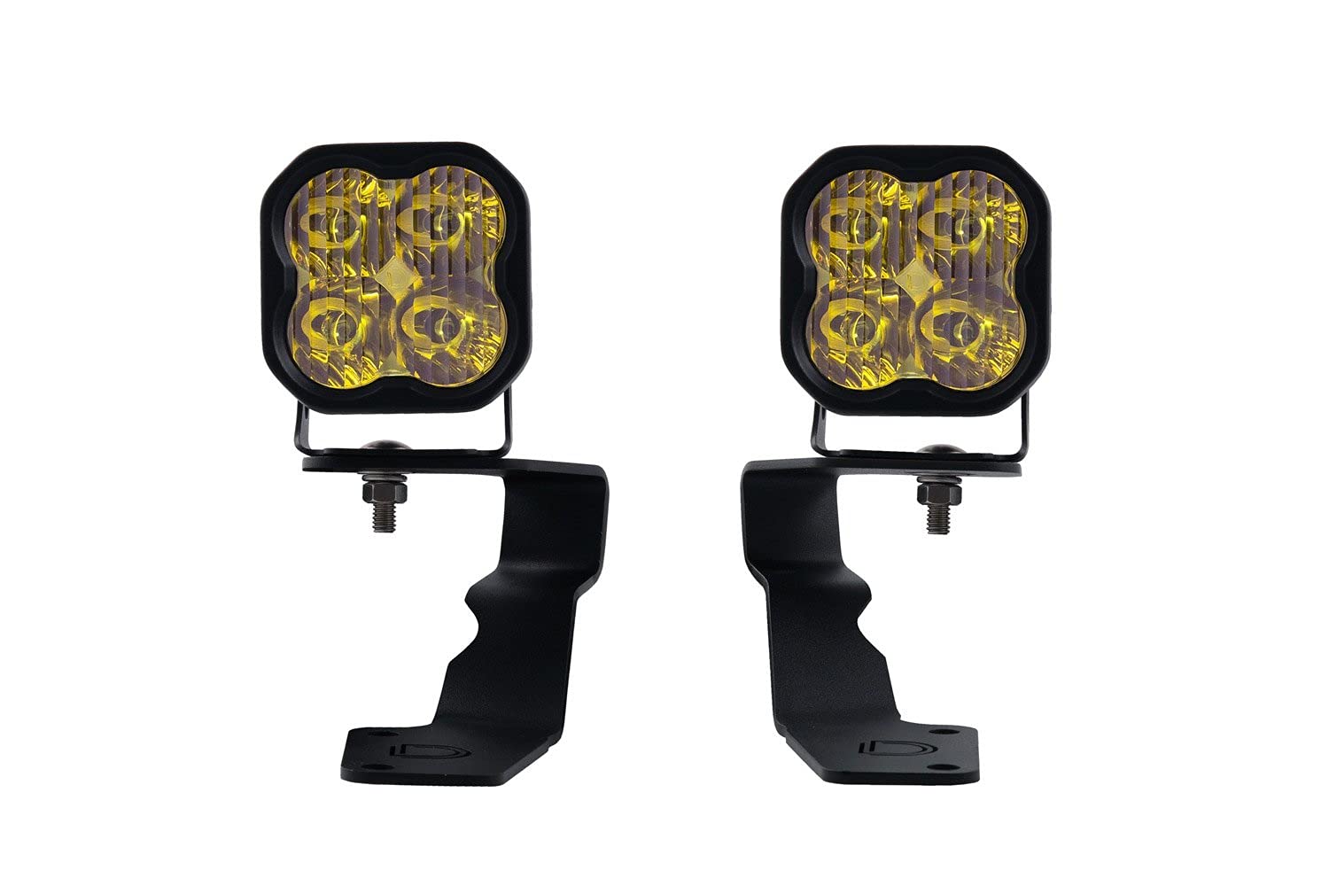 Diode Dynamics SS3 LED Ditch Light Kit DD6615 for 2015-2021 Subaru WRX/STi, Pro Yellow Combo