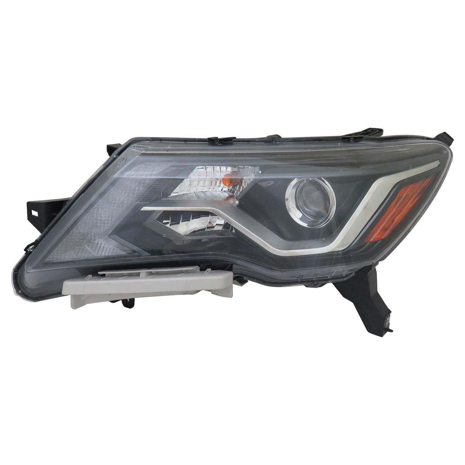 Left TYC Headlight Assembly Compatible with 2017-2019 Nissan Pathfinder