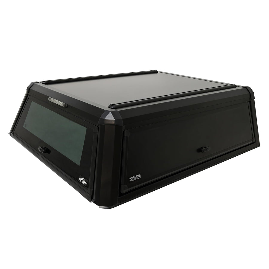 EXP Truck Cap Westin 16-11015S with Sliding Front Glass fits 2015-2022 Colorado Canyon 5' Bed Matte Black