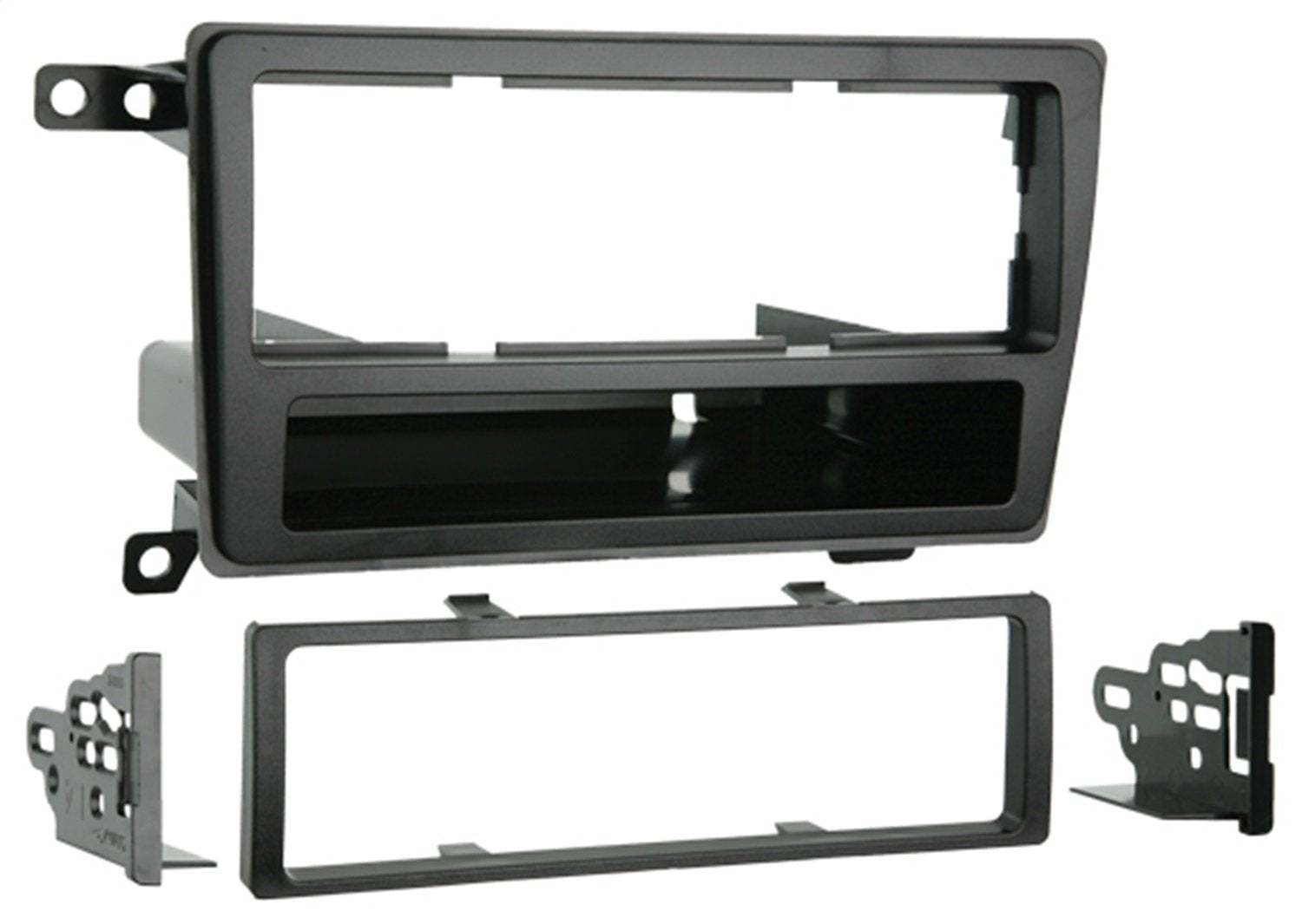Metra Single DIN Installation Kit 99-7403 with Pocket for 2003 Nissan Pathfinder (Black)