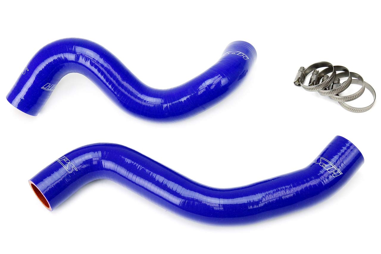 Blue HPS 57-1058-BLUE Silicone Radiator Coolant Hose Kit
