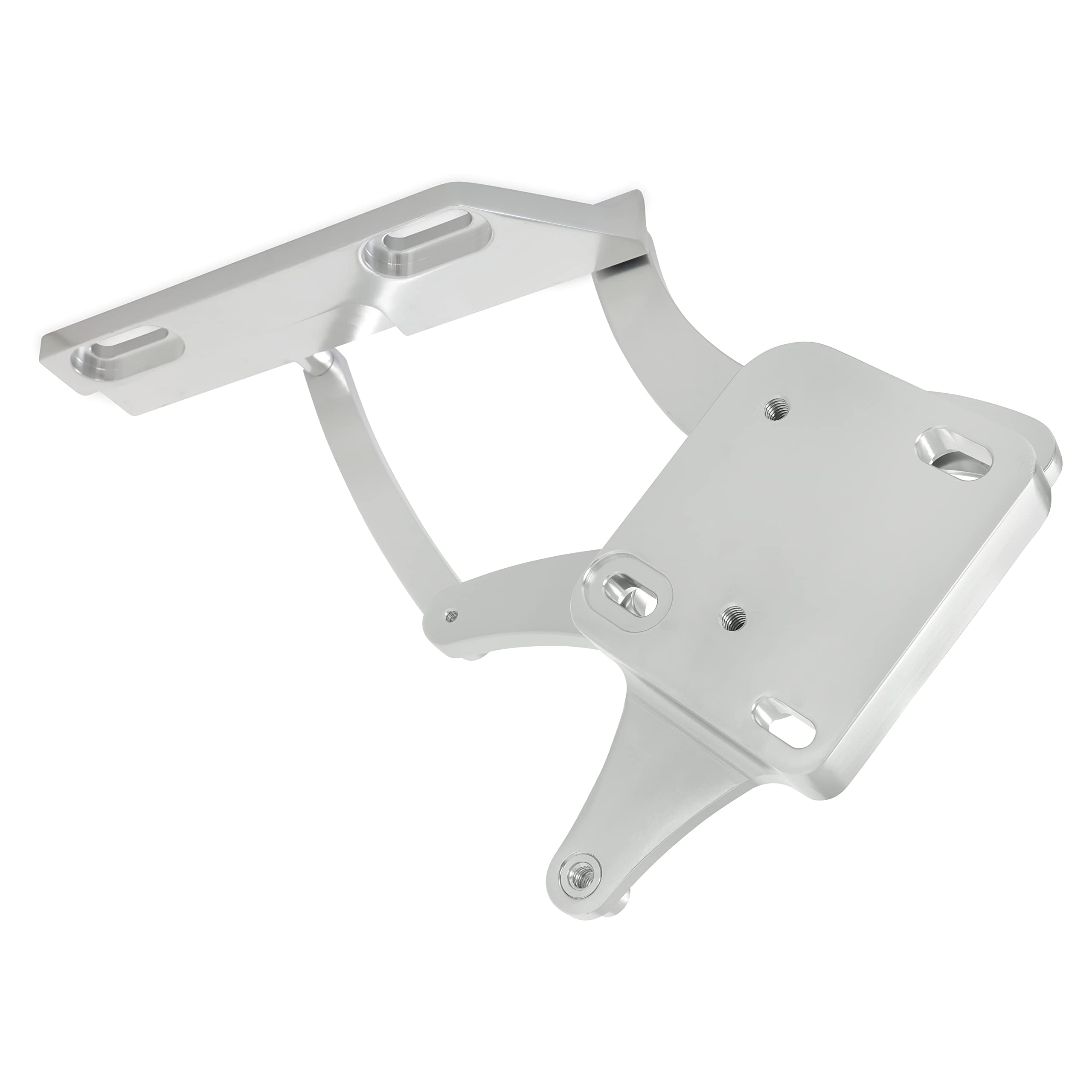 Billet Aluminum Hood Hinges Scott Drake C7ZZ-16796-7-P - Polished - Pair