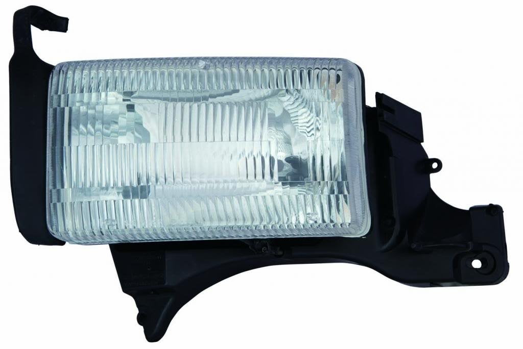 Replacement Driver Side DEPO 333-1104L-AS Headlight Lens Housing