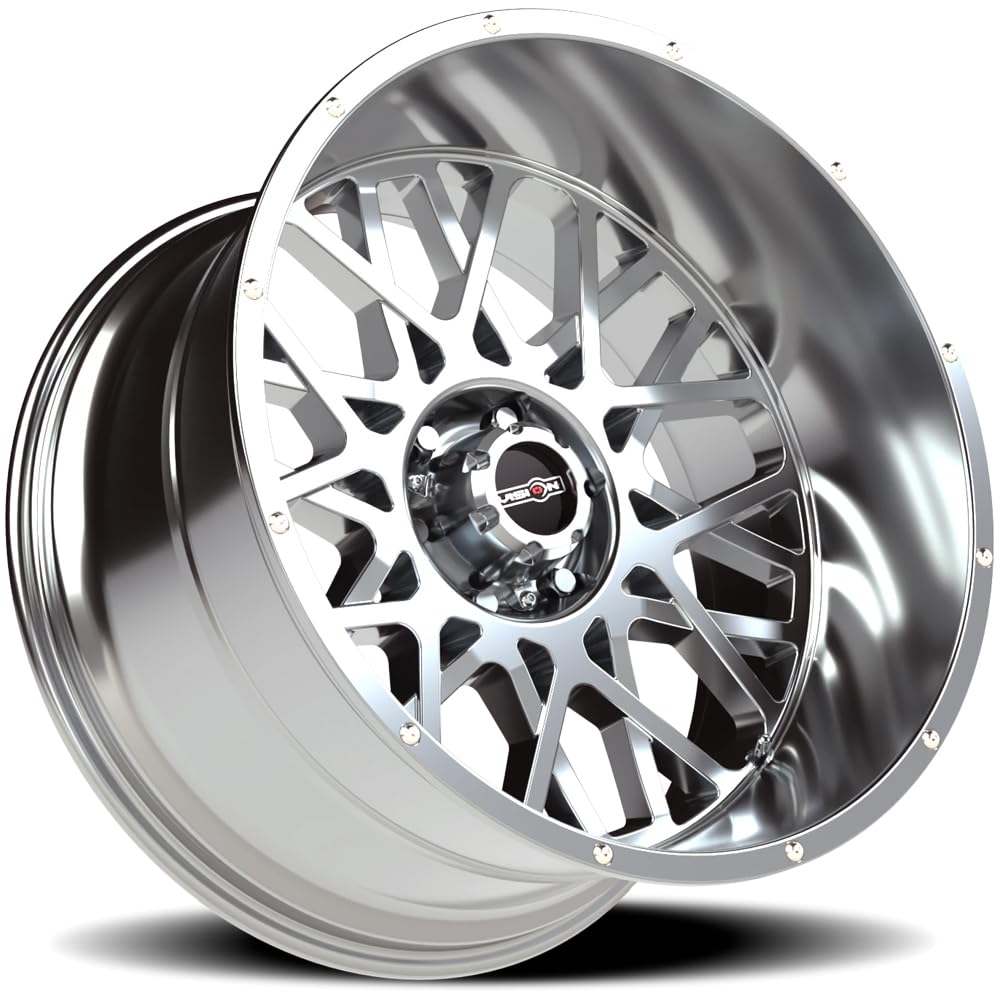 412 Rocker Vision 18x9 6x139.7 -12mm Chrome Wheel Rim