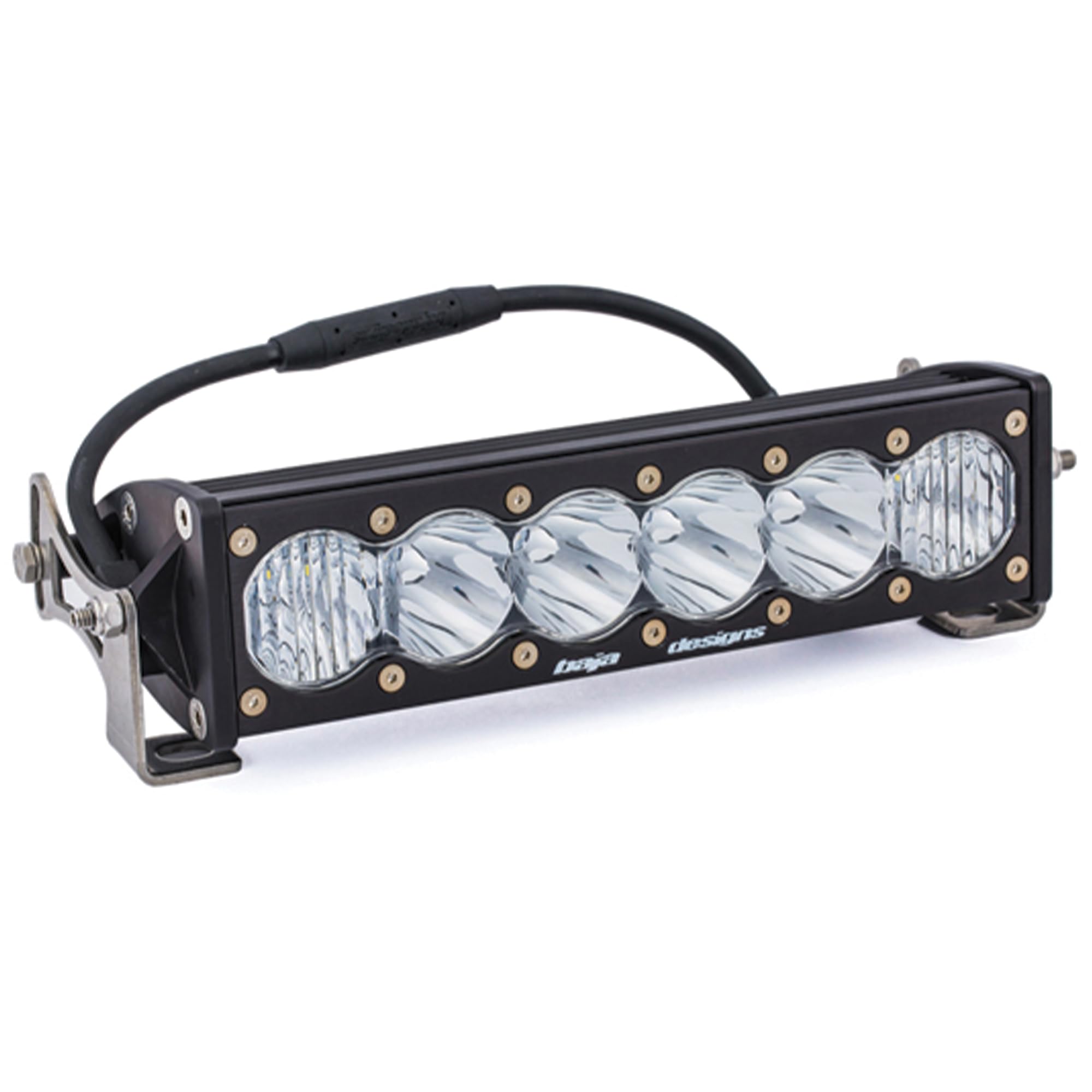 Baja Designs OnX6+ LED Light Bar Straight 10-inch for Jeeps, Off-Road 4x4, Trucks, UTV, ATV, SUV (Driving Combo; Clear)
