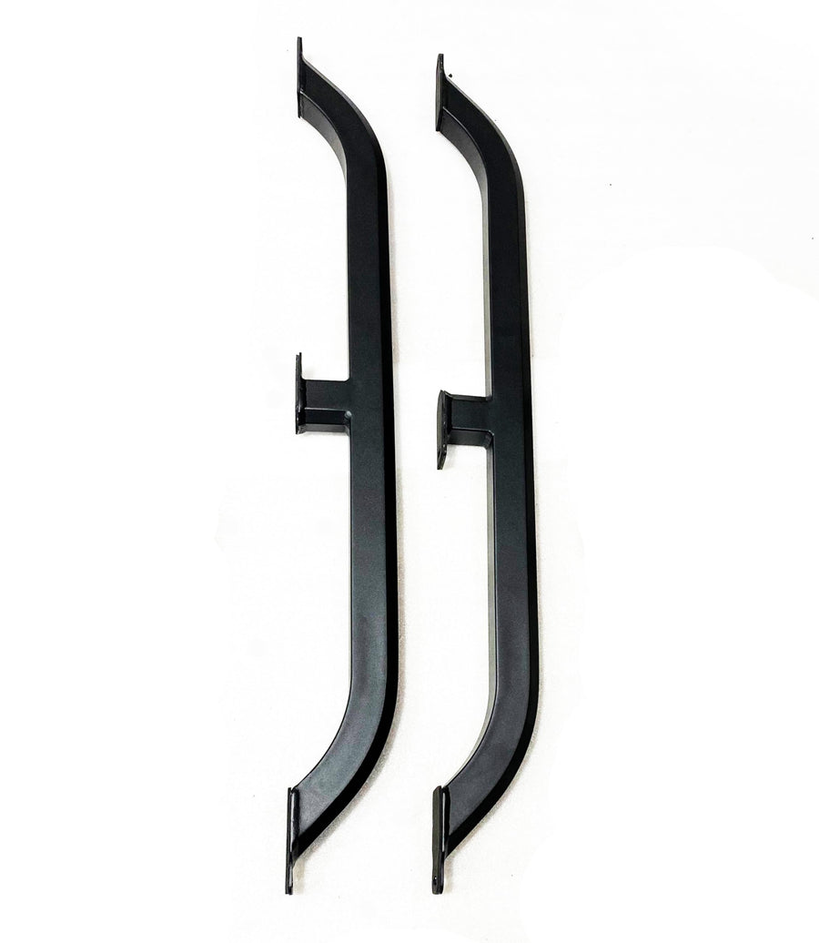 Spike Black Cargo Platform Side Rail Compatible with 2005-2024 Sierra and Silverado 1500-2500 HD-3500 HD-F-150-F-250-F-350-F-450-F-550 SD-Dodge Ram 1500-Toyota Tundra-Nissan Titan-WHPR1