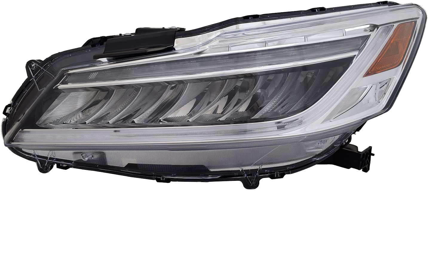 Left TYC Headlight Assembly Compatible with 2016-2017 Honda Accord