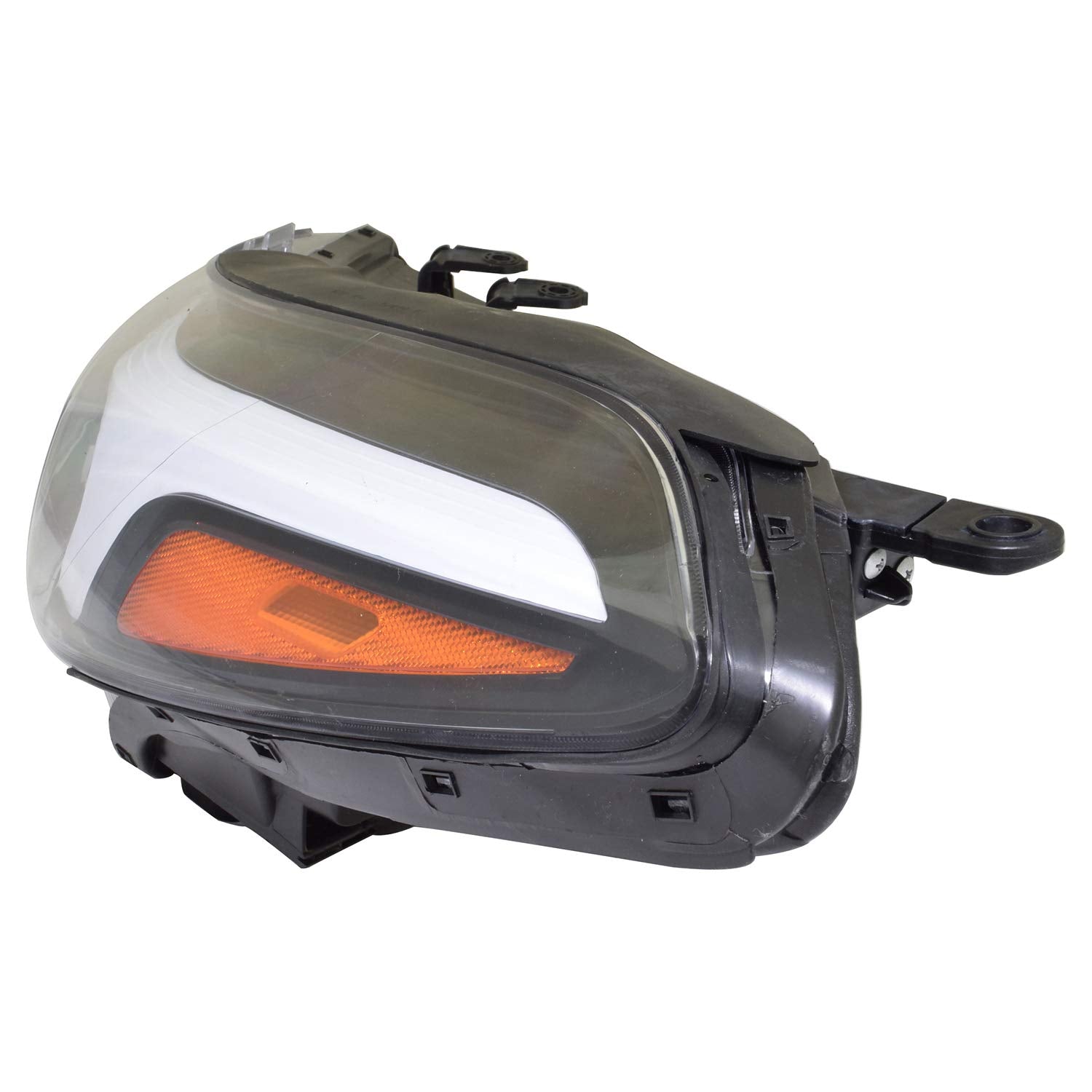 Left TYC Headlight Assembly Compatible with 2017-2018 Kia Forte