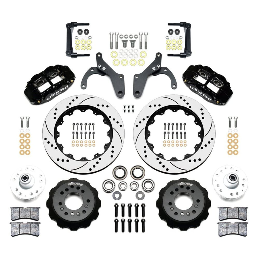 Front Hub Kit FNSL6R, 14.00", Drilled