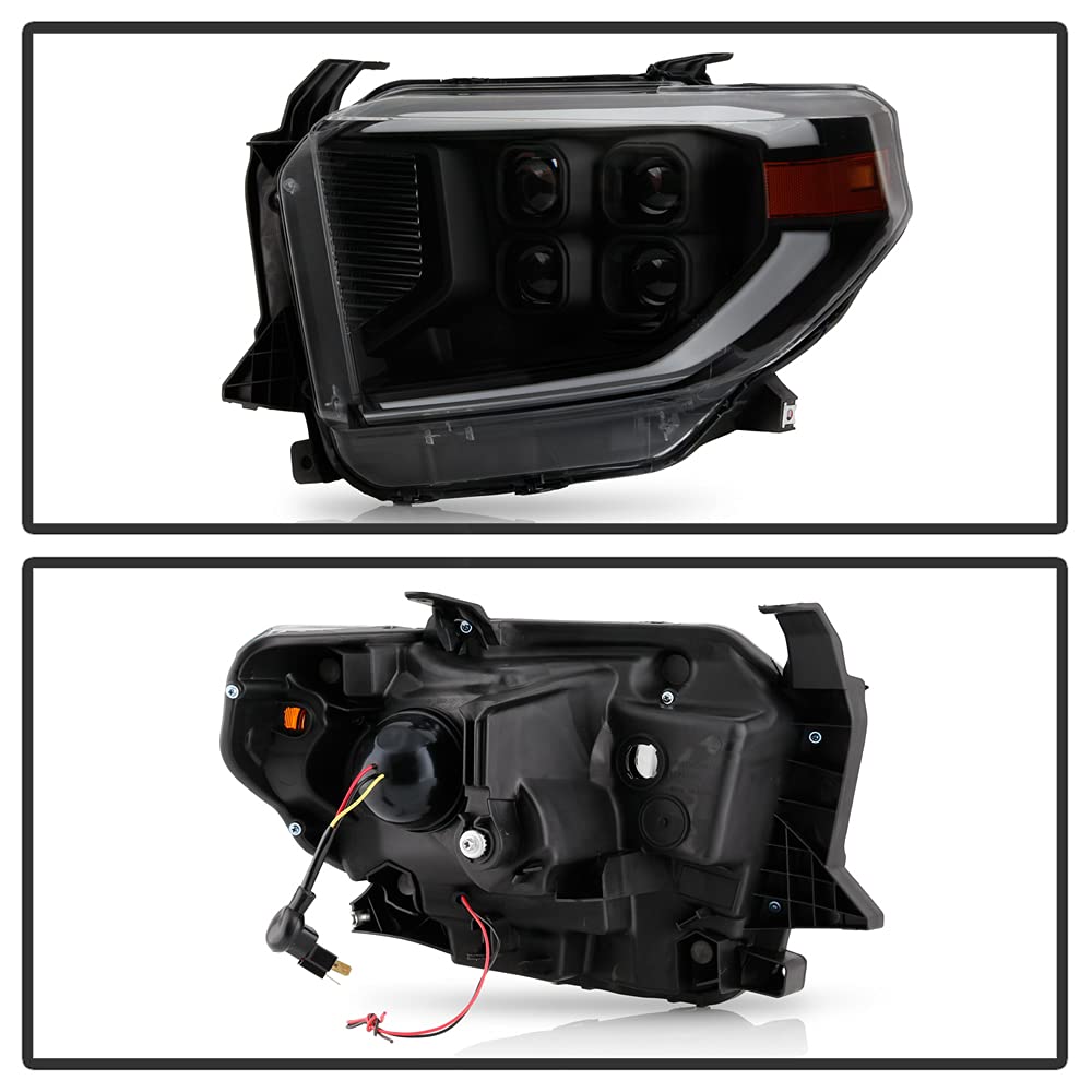 Xtune Spyder - LED Headlight (PRO-JH-TTU14-FLED-BK)