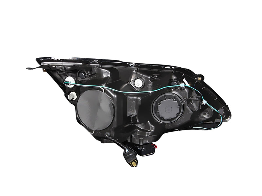 Honda CR-V Anzo USA 121225 Black Clear Projector with Halos Headlight Assembly - (Sold in Pairs)