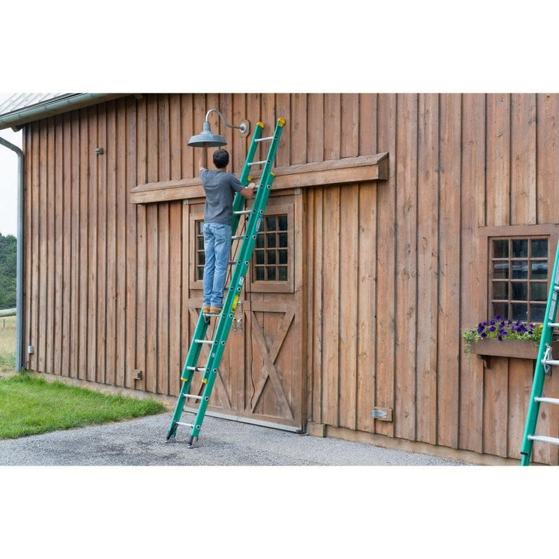 24 Feet Werner D5924-2 Extension-ladders, Green