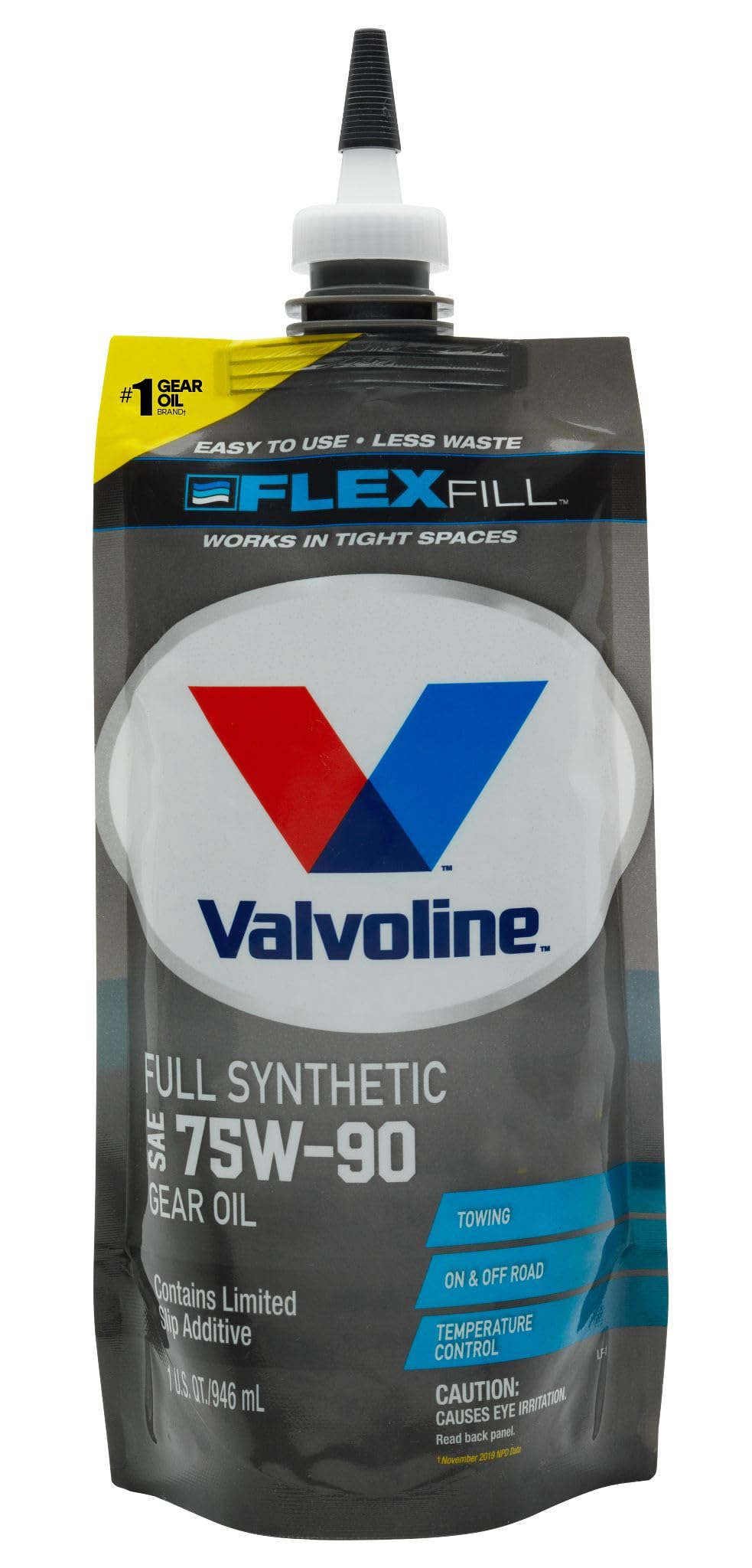 FlexFill Valvoline Advanced Full Synthetic 75W-90 Gear Oil 1 QT