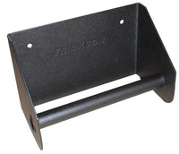 6" Tie-Down Strap Erickson Metal Wall-Mountable Hanger,Powder Coated Black