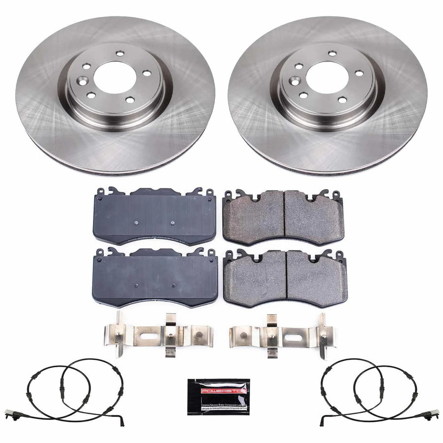 Power Stop Autospecialty KOE8473 Front Replacement Brake Kit-OE Brake Rotors & Ceramic Brake Pads
