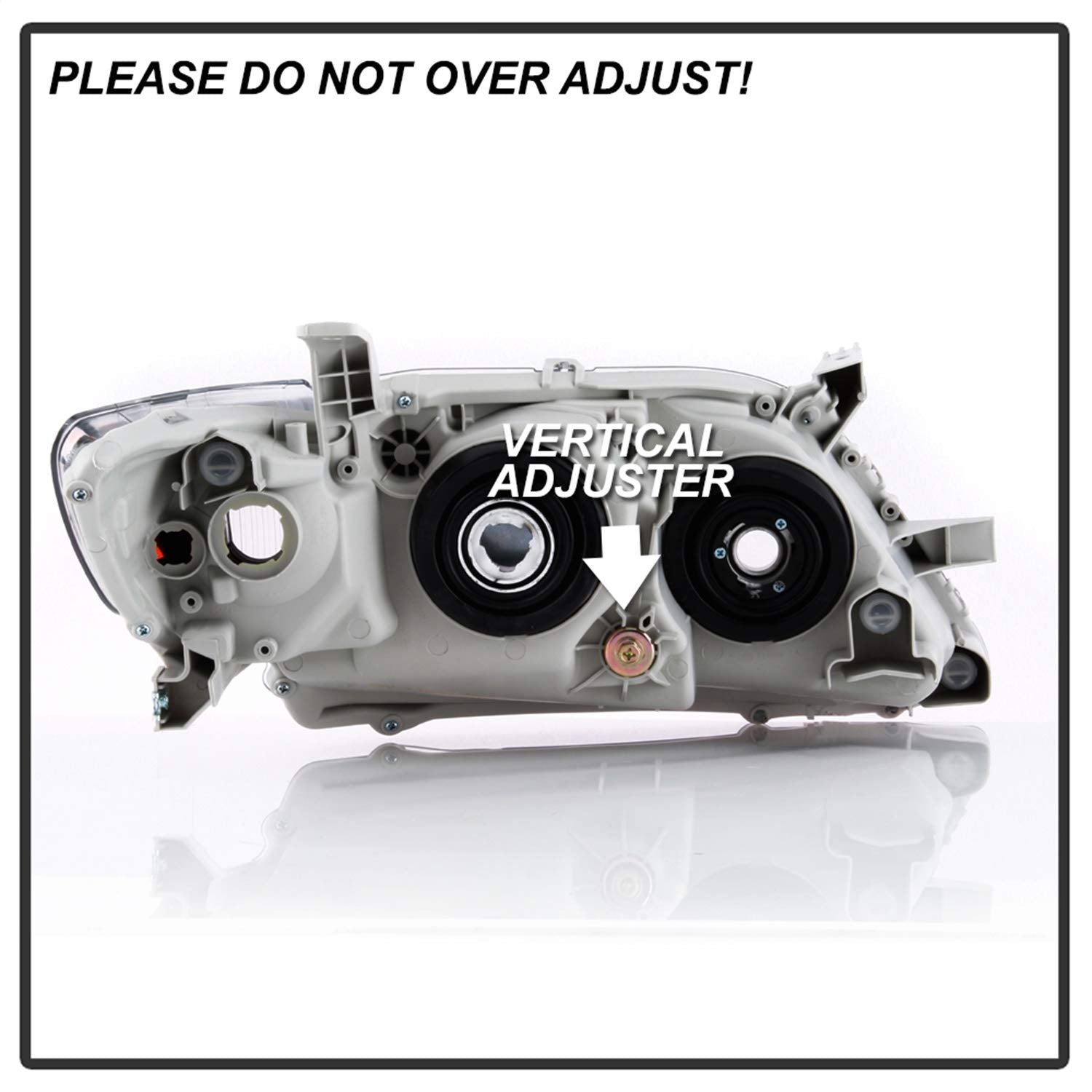 OE Xtune Headlight (HD-JH-TCAM08-AM-BK) (OE)