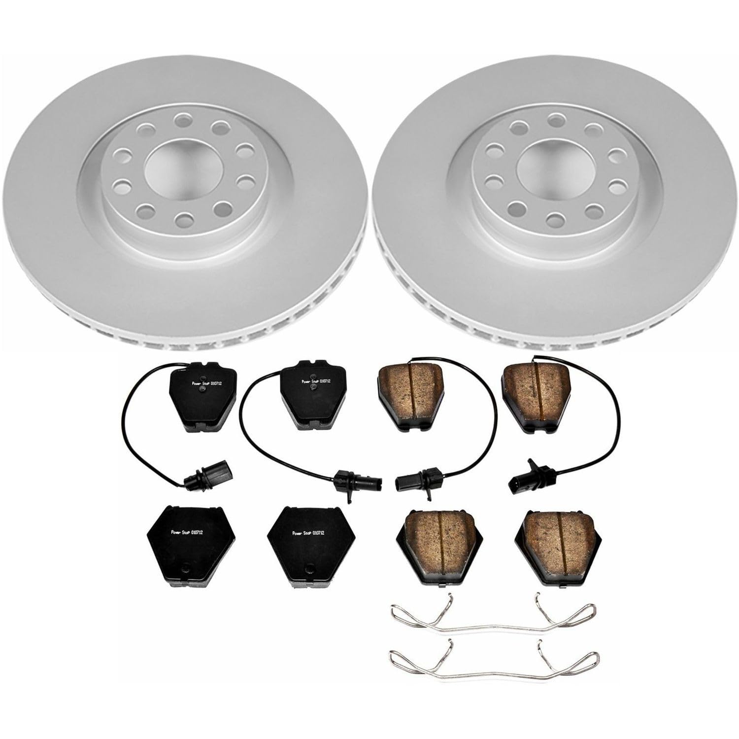 Power Stop Z23 Evolution Geomet Coated Brake Kit For Audi A6 Quattro 2000-2004, 2002-2003 Audi S6 [Model Specific]