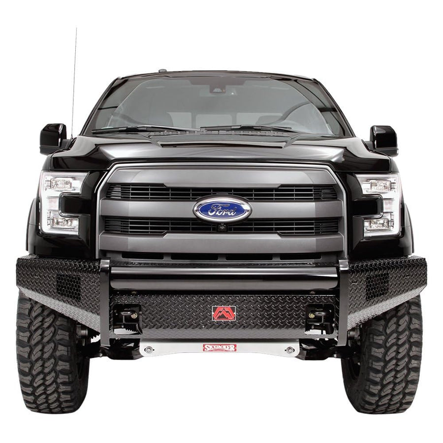 F150 Raptor 18-C Adaptive Cruise Control Relocation Bracket Black Steel Bumper