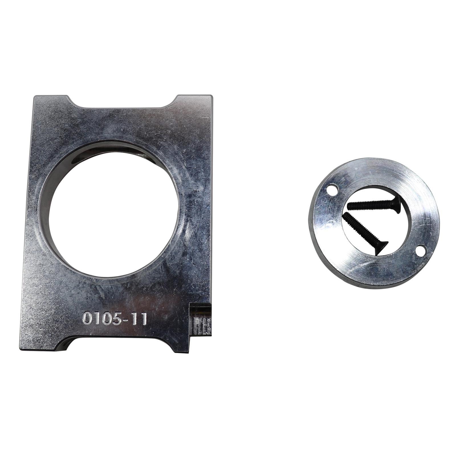 Block Billet Powermaster 9600-09 Mastertorque Universal Straight Mount (153/168T Flyw), 1 Pack