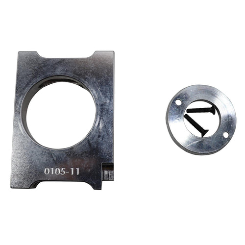 Block Billet Powermaster 9600-09 Mastertorque Universal Straight Mount (153/168T Flyw), 1 Pack
