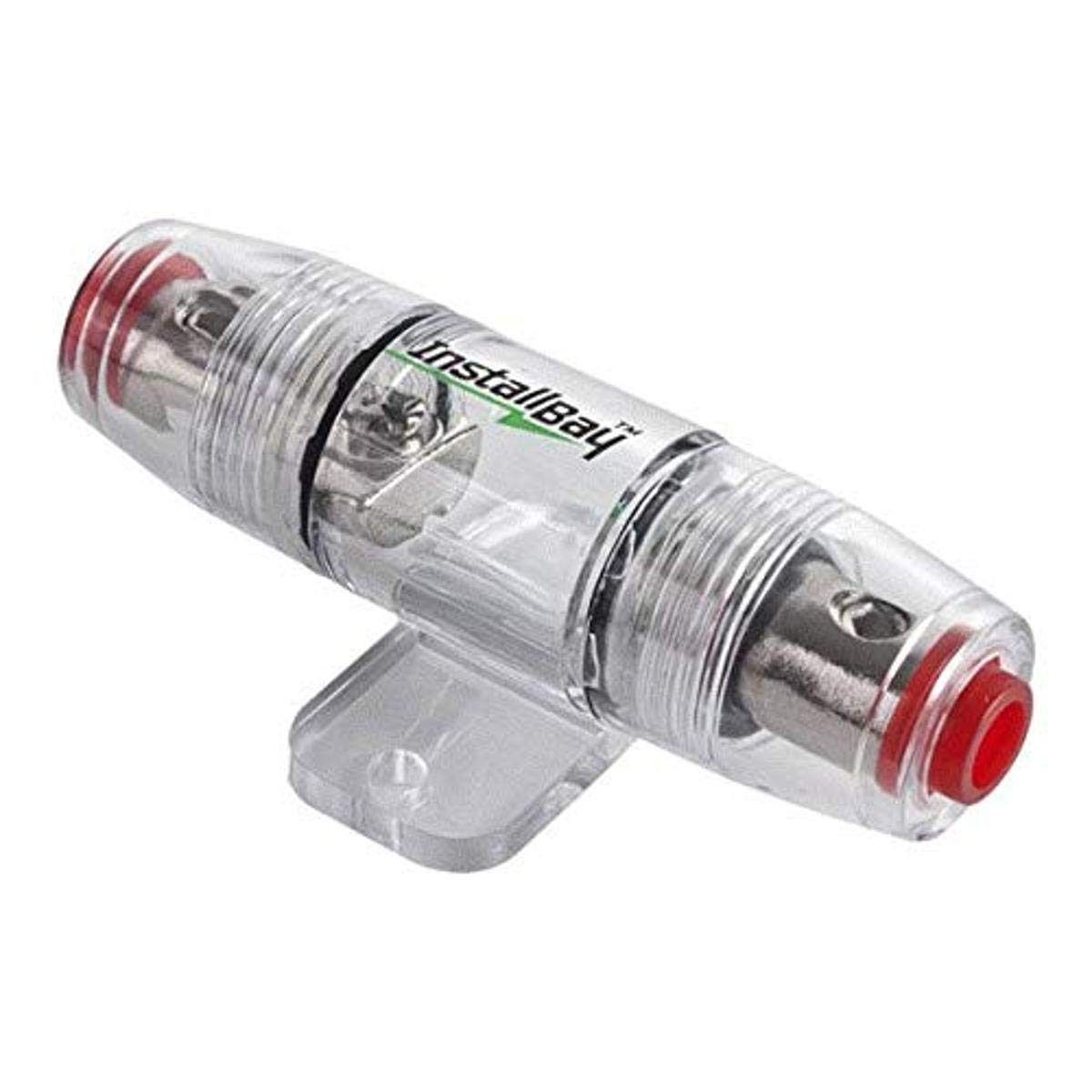 Mini Anl Nickel Fuse Holder - Install Bay 4/8 Gauge - Retail Pack (FHMANL), Display Products