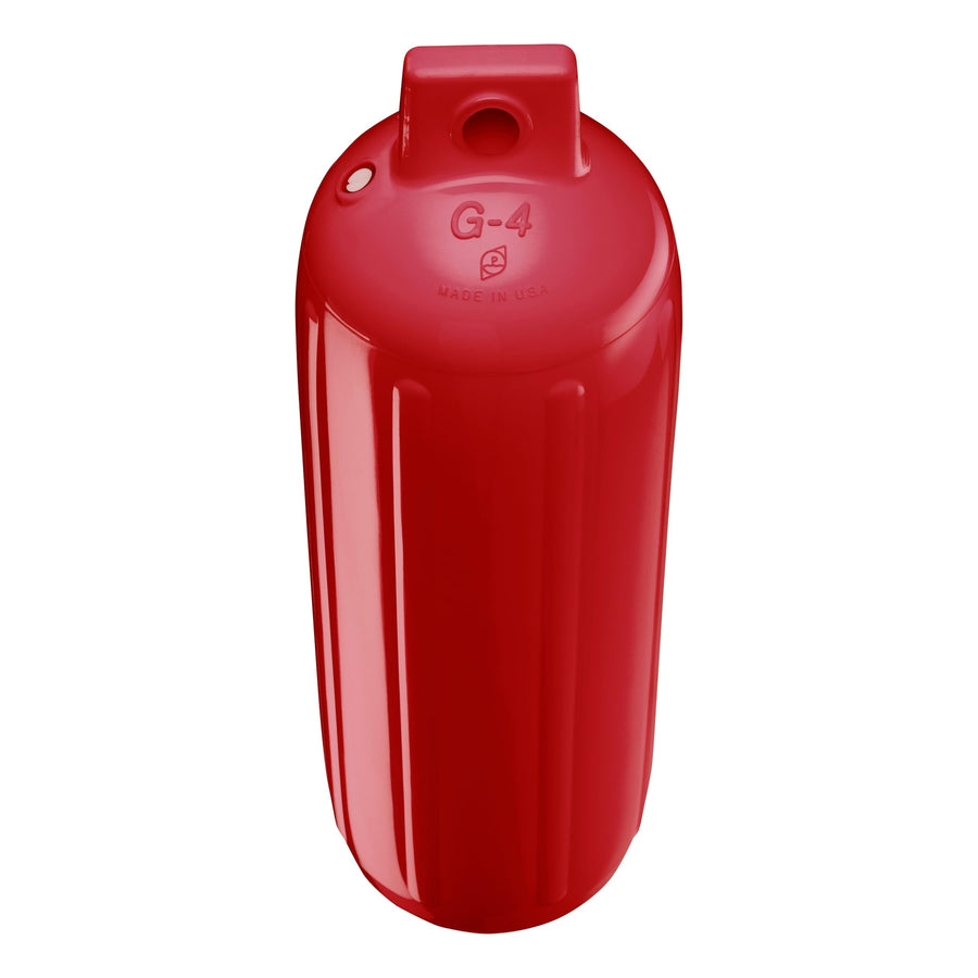 Classic Red Polyform G-4 Boat Fender