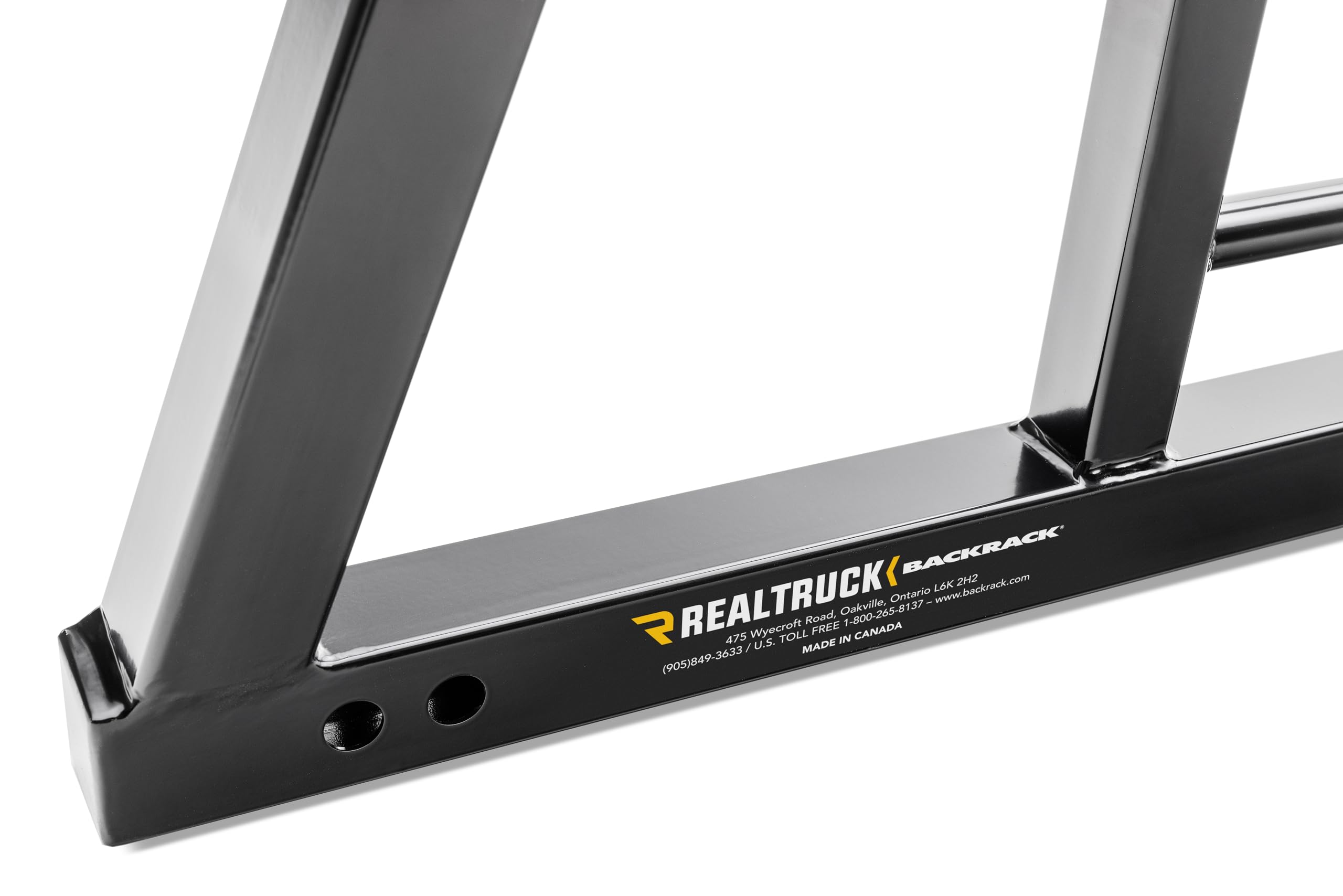 BACKRACK RealTruck SRL Rack with Lights Included, Black | SRL700 | Fits 1999-2025 Ford F-250/F-350/F-450