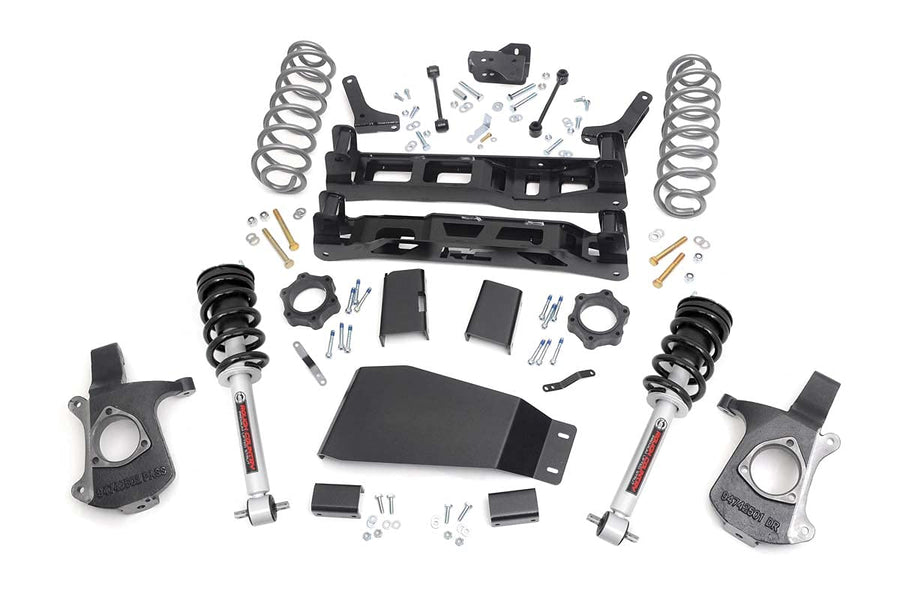 5" Lift Kit Rough Country w/N3 Struts for 07-13 Chevy/GMC SUV 1500-28101