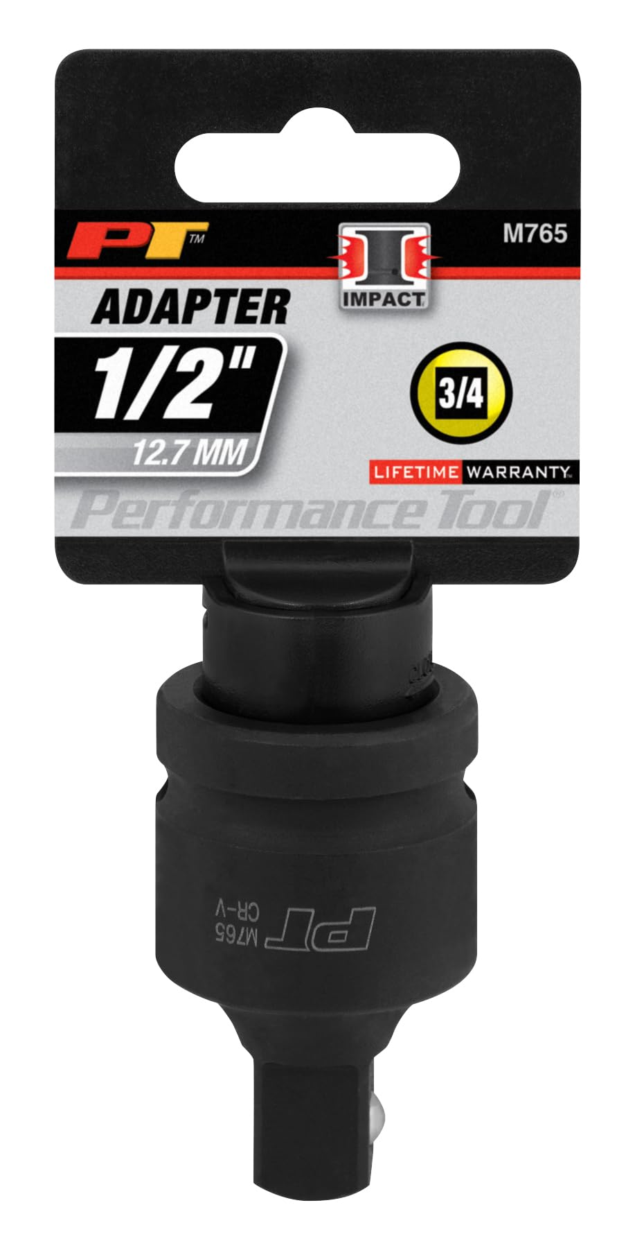 M765 Performance Tool 3/4-Inch Female x 1/2-Inch Male Impact Adapter