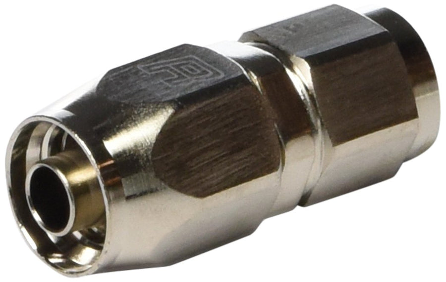 Endura Edelbrock 610021 Anodized Aluminum -6AN Straight Hose End