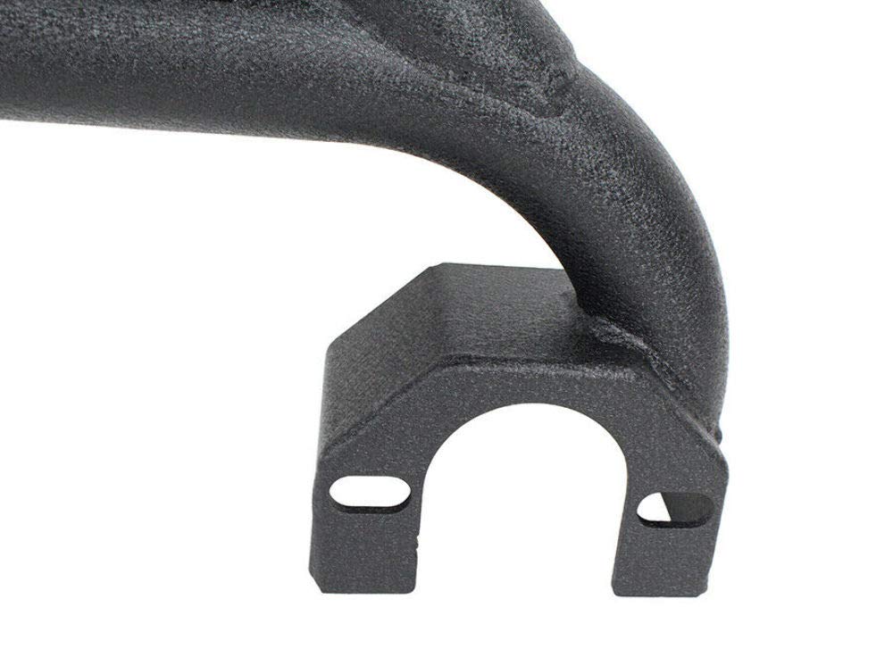 Offroad FISHBONE Jeep Wrangler Side Steps 07-17 Wrangler JK 4 Door Steel Black Textured Powdercoat