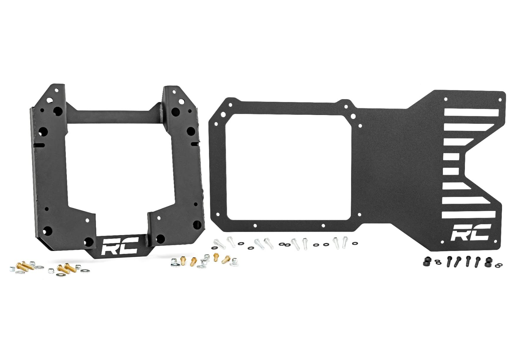Rough Country Spare Tire Kit Relocation for Ford Bronco (2021-2025) - Bolt-on Reinforced Bracket, Fits up to 35" Tire