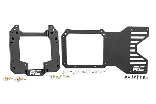Rough Country Spare Tire Kit Relocation for Ford Bronco (2021-2025) - Bolt-on Reinforced Bracket, Fits up to 35" Tire