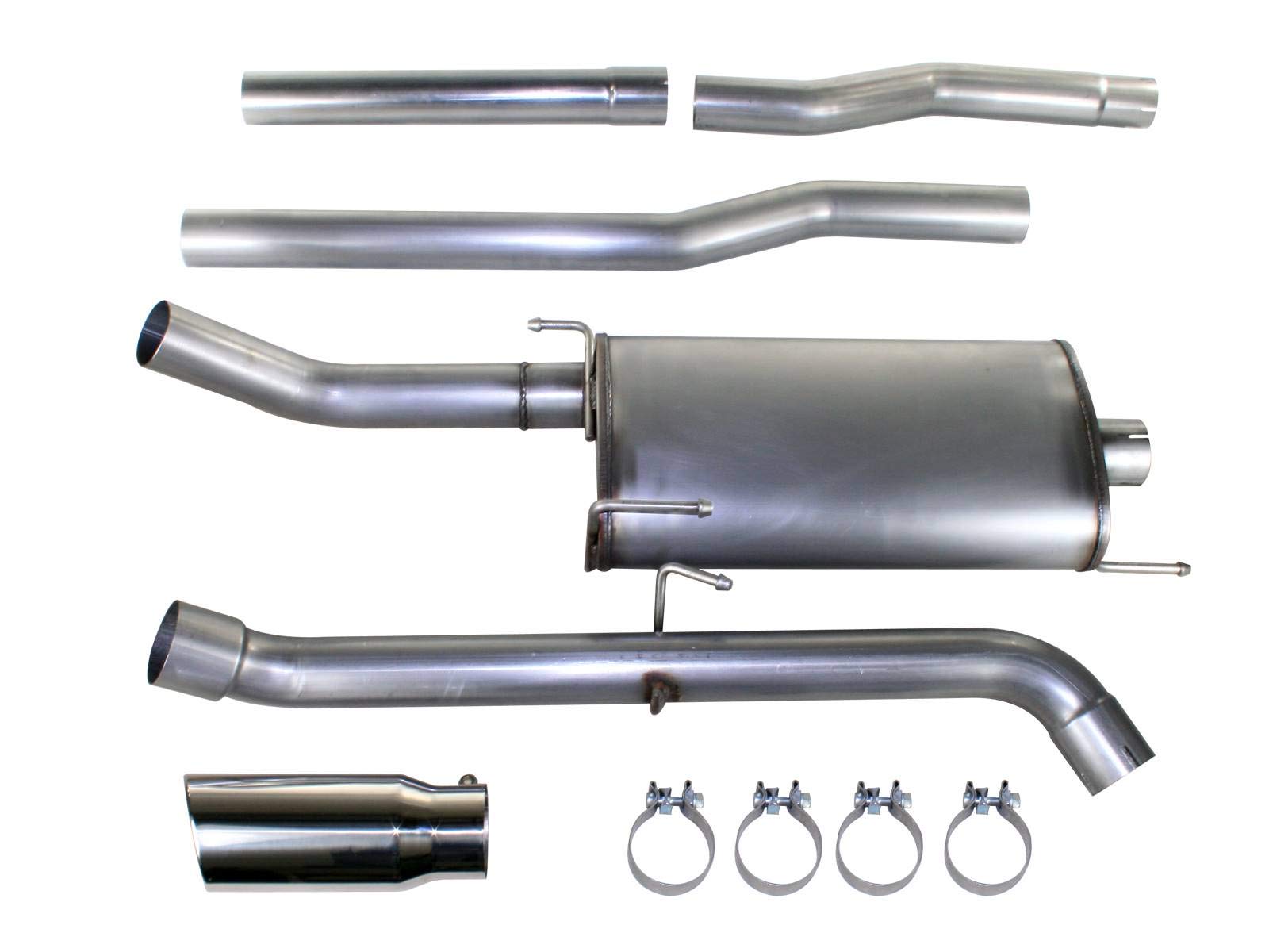 Mach Force XP aFe 49-42008-1 CAT Back Exhaust System for Dodge Ram 1500 2003-2005 V8-5.7L