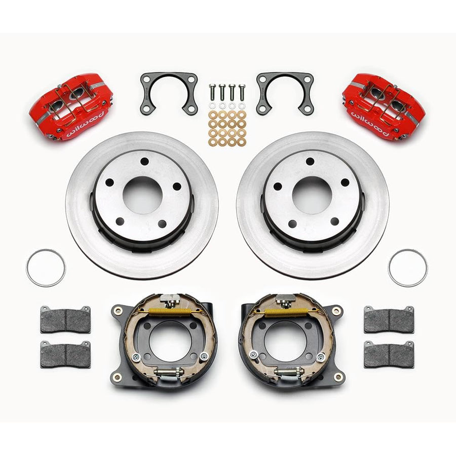 P/S DPL Park Brake Kit, Red
