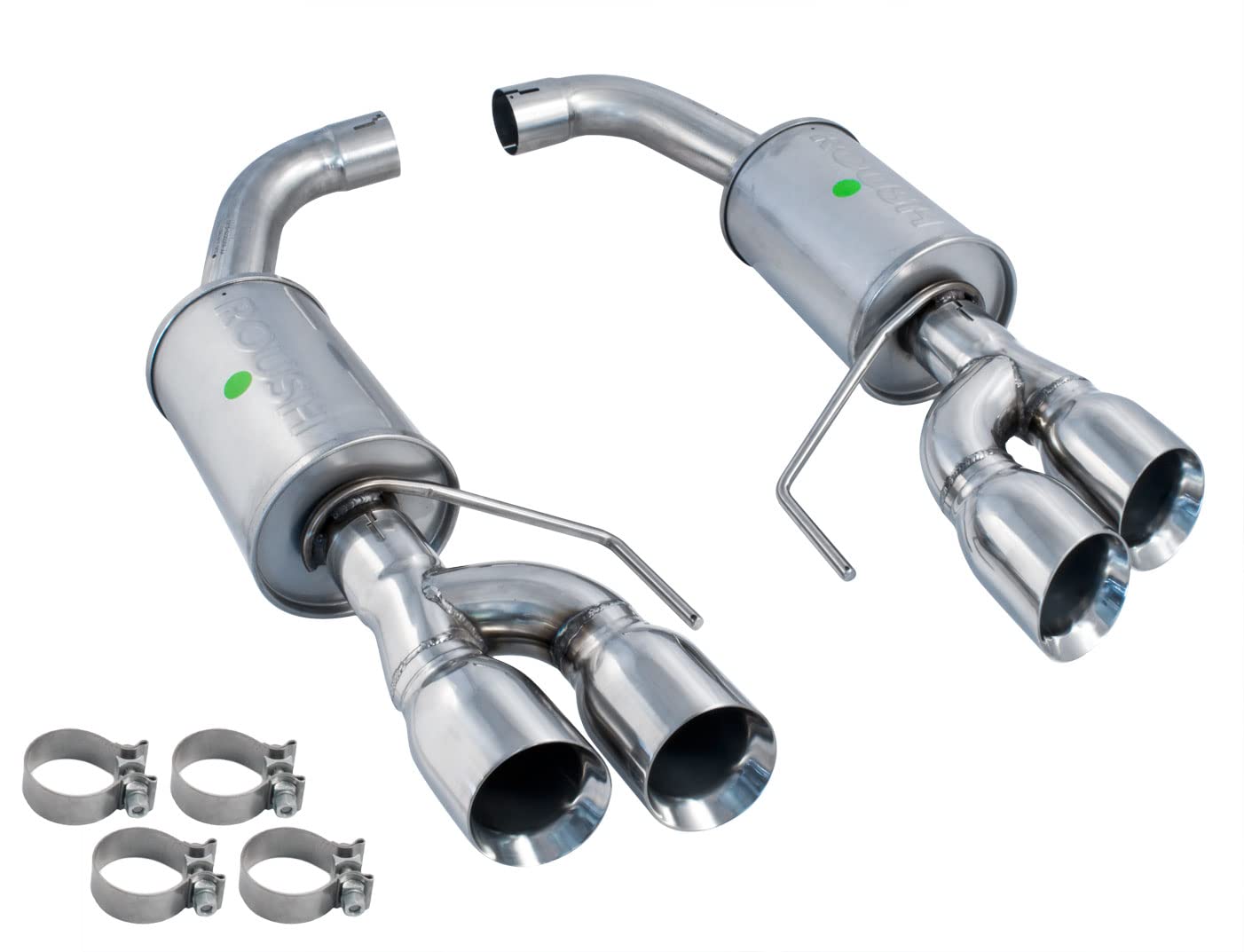 2018-2019 Roush Mustang 5.0L GT Axle-Back Exhaust Kit