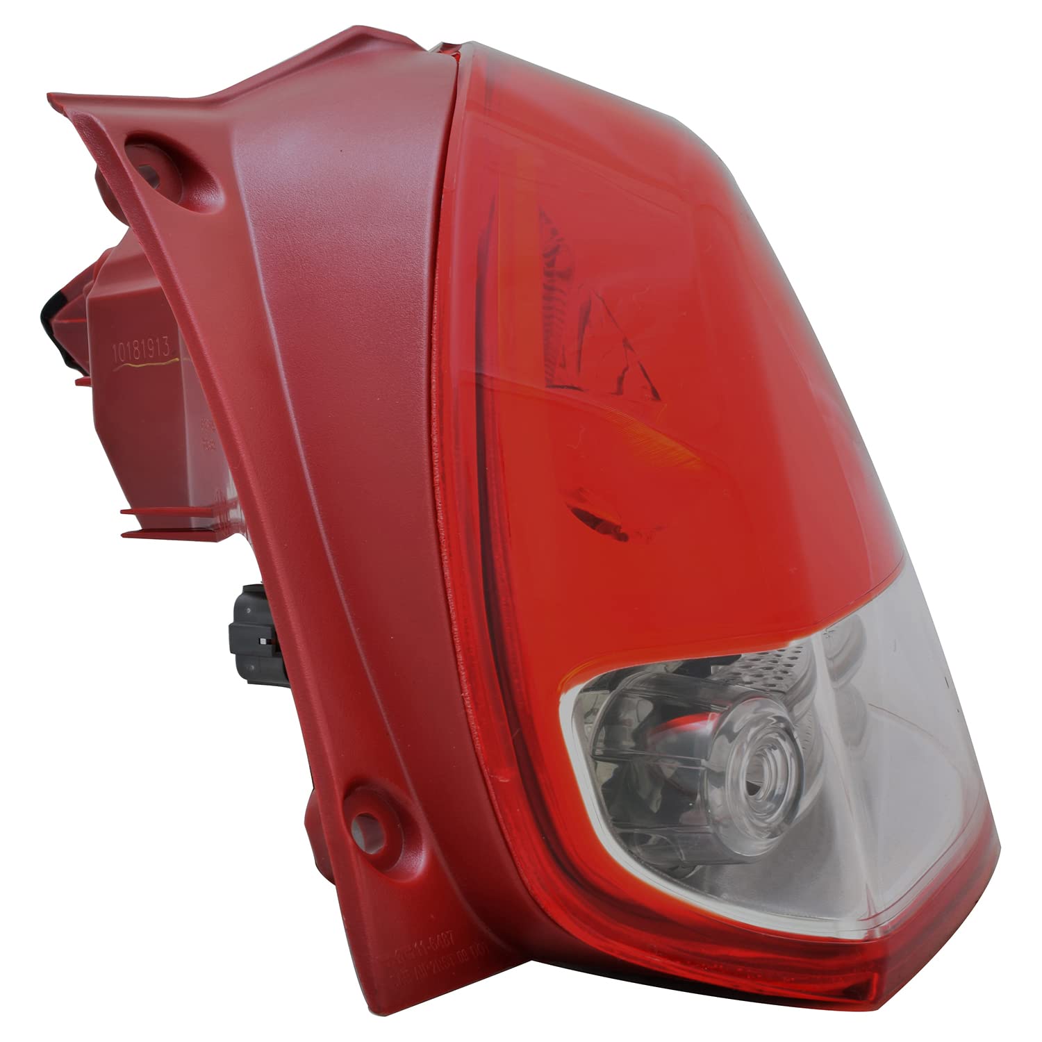 Right TYC Tail Light Assembly Compatible with 2012-2017 Hyundai Veloster