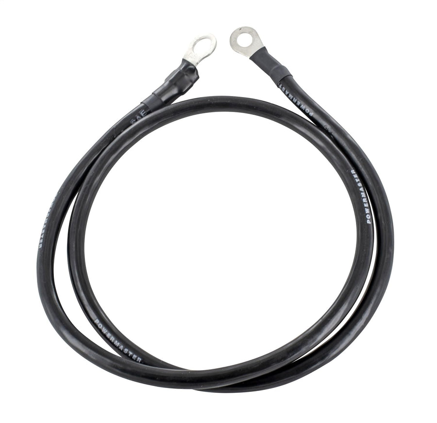 1-743 Powermaster Alt Ground Wire 4g 3 ft 5/16 & 1/4 Eyelet